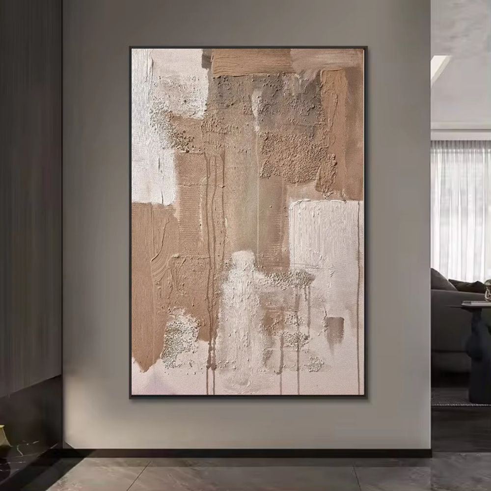 Handmade Oil Painting Canvas Wall Art Decoration Modern Texture Abstract For Home Living Room Decor Rolled Frameless Unstretched Painting