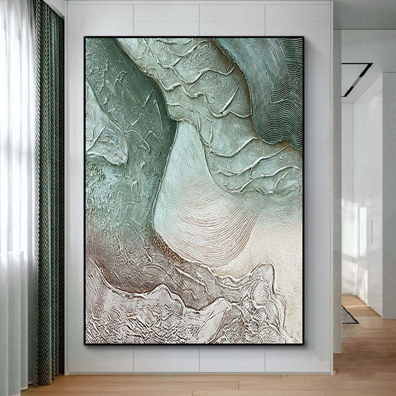 Hand-Painted Oil Paintings On Canvas Abstract Texture Landscape Painting Wall Picture For Living Room Home Decor Art No Framed